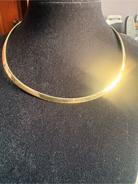 Studio Barse Gold Collar Choker Necklace